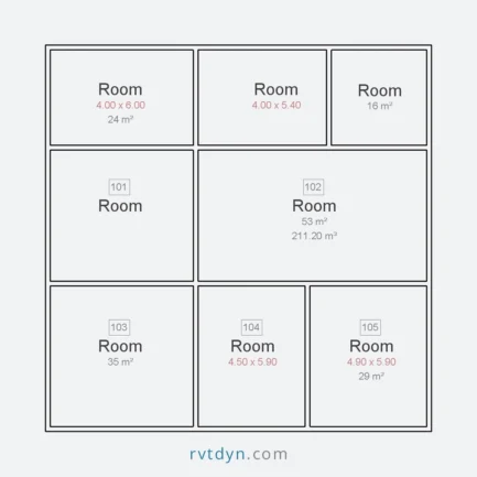 Effortless Room Tag – 7 Dynamic Styles for Faster, Smarter Revit Plans