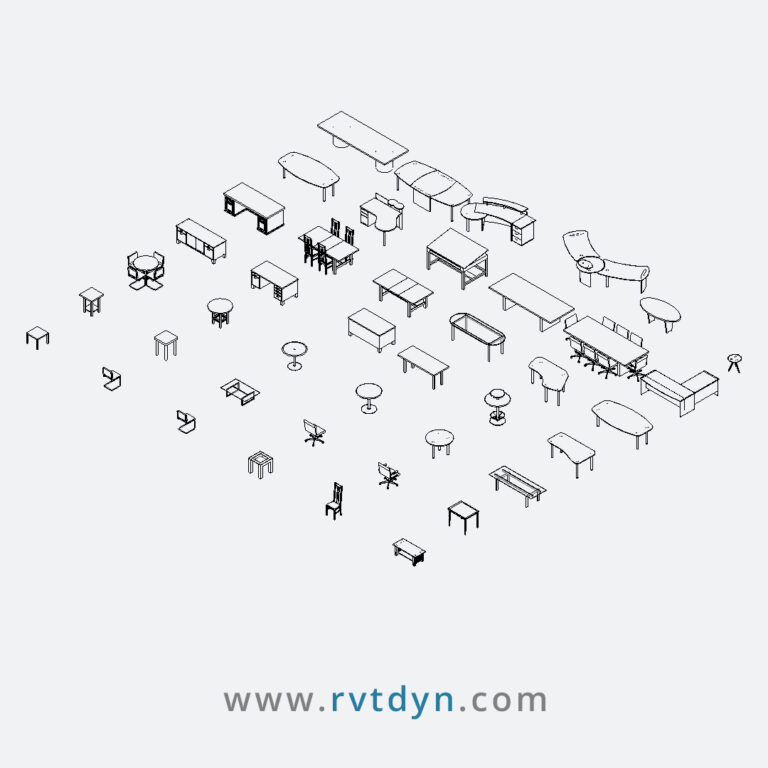 Desks and Tables – Revit & Dynamo