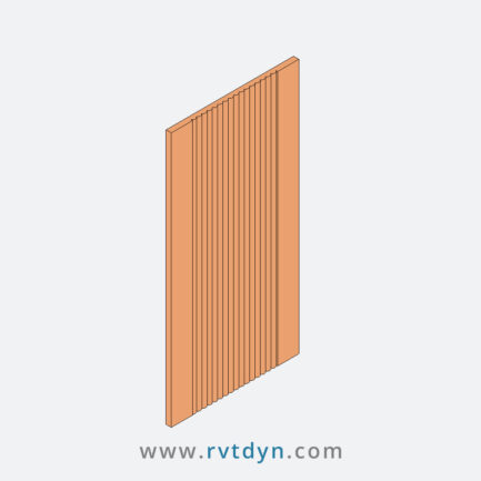 Linear Grooved Panel (Rounded)