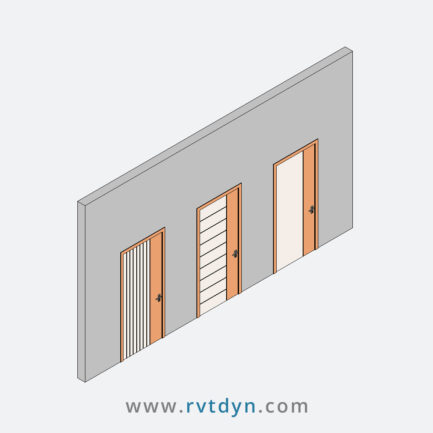 Door - Single swinging (2VP)