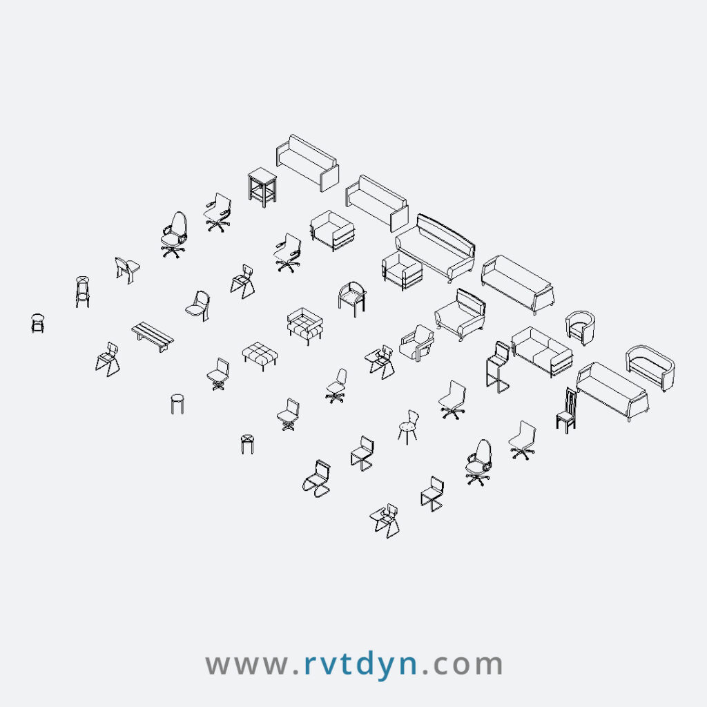 Chairs and Sofas – Revit & Dynamo