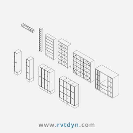 Lockers and Shelving units