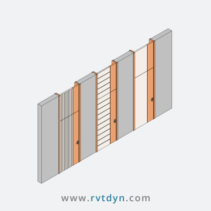 Door - Tall single swinging (2VP)
