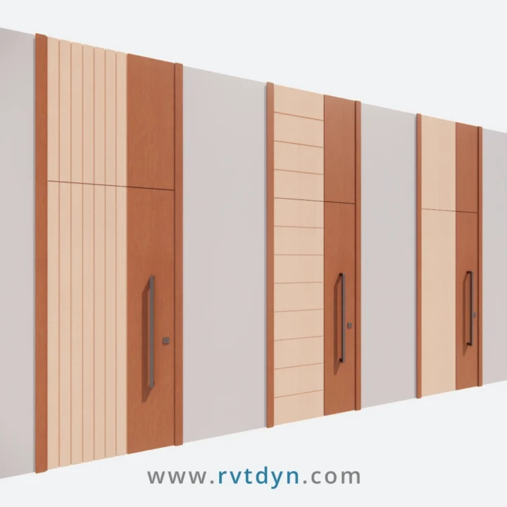 Elegant & Powerful Tall Single Swing Door | 3 Stylish Leaf Options + Full Customization
