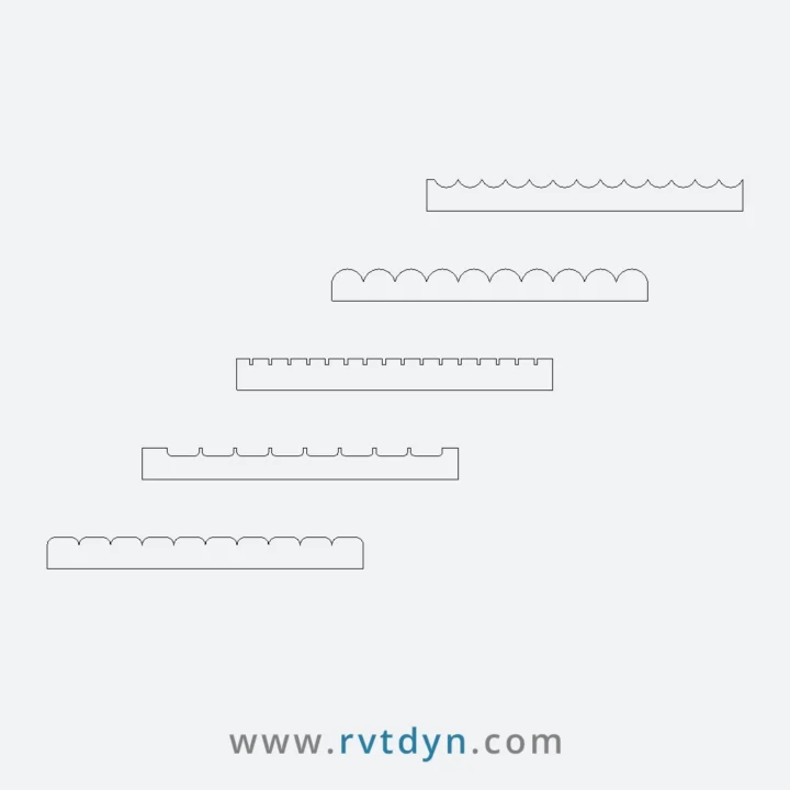 Parametric Wall Grooves for Revit | 5 Customizable Void Profiles