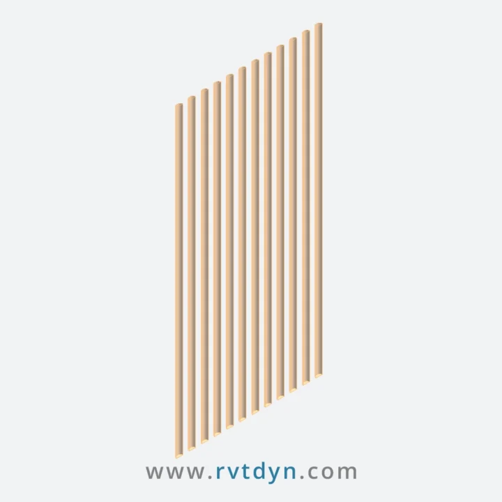 Parametric Wall Grooves for Revit | 5 Customizable Void Profiles