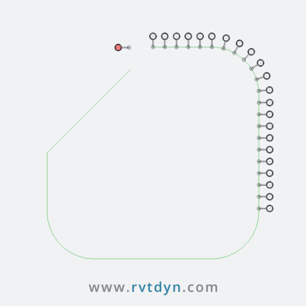 Arraying and rotating a Revit element along a multi-segment path