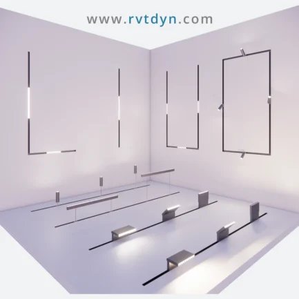 Magnetic Track Lighting – Parametric Revit Family Collection
